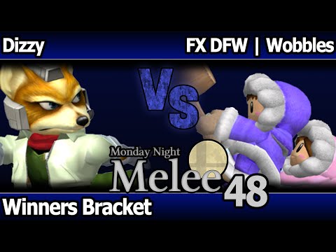 MNM 48 Melee - Dizzy (Fox) vs FX DFW | Wobbles (ICs) - Winners Bracket