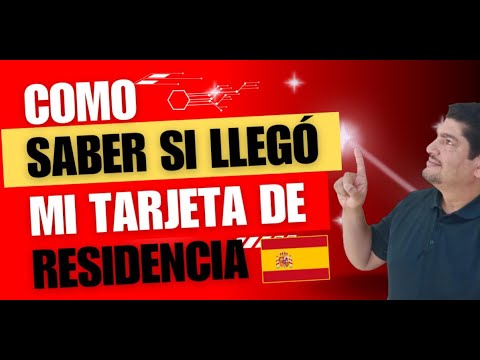 🔴 ¿Cómo saber si llegó mi tarjeta de RESIDENCIA ESPAÑA 🇪🇸  TIE?