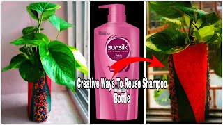 Unique Ways To Reuse Or Recycle Old Shampoo Bottle || Easy Transformation