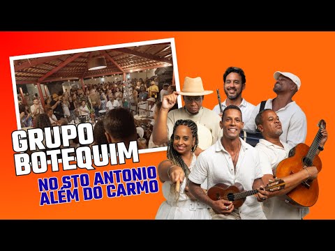 Roda de Samba do Grupo Botequim no Pátio da Paróquia do Santo Antônio Além do Carmo - Salvador / BA