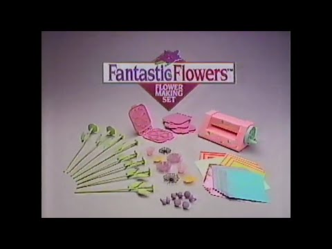 1992 Fantastic Flowers Hasbro Toy Commercial