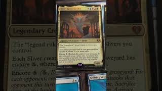 packing orders.  Sliver Gravemother! #mtg #commander #tcgstore