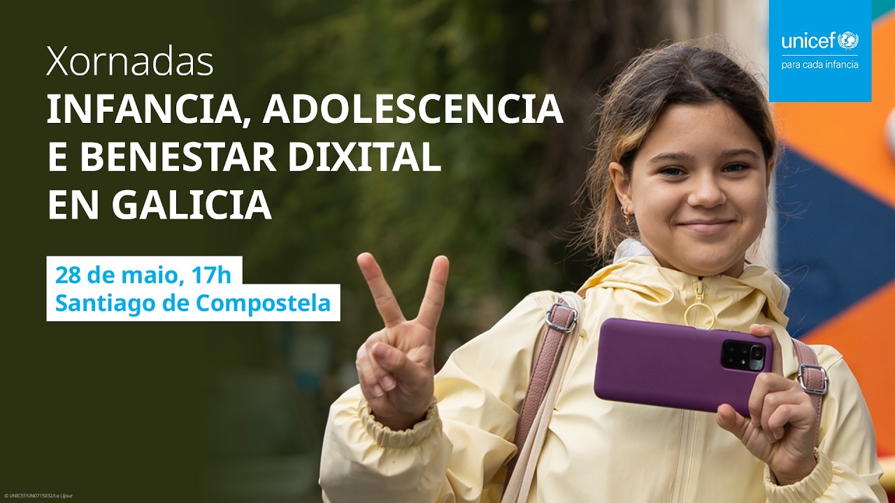 Xornadas "Infancia, adolescencia e benestar dixital en Galicia. Unha aproximación dende a saúde"