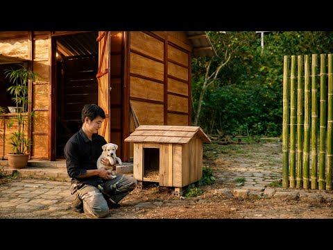 Life in the Countryside of Trieu Duc: A New Friend and a Loving Dog Kennel