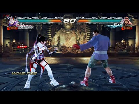 411_5 Kunimitsu vs Shaheen - Tekken 7 ( Uchiha x24 ) PC sin Grafica