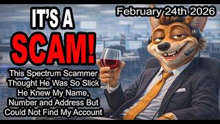IT'S A SCAM! This Spectrum Scammer Thought He Was So Slick But He Could Not Find My Spectrum Account