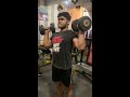SHOULDERS INTENSE WORKOUT 40KG Dumbbells Bodybuilding Lovers Whatsapp Status