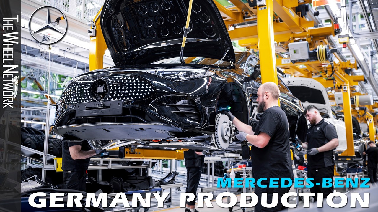 Mercedes-Benz EV Production in Germany (2026) [4K]
