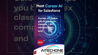 Code Smarter  Build Faster  With Cursor AI #salesforce #cursorai #crmsoftware #apex #lwc