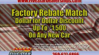 Christmas Bonus! Five Star Chevrolet Toyota, Aberdeen Washington