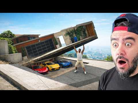 FRANKLIN EVIN GIZLI ARABA GARAJ KILITINI AÇTI - GTA 5 MODS