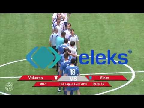 Vakoms 2 - 6 Eleks (IT-League Lviv 2016, Group Stage Highlights)
