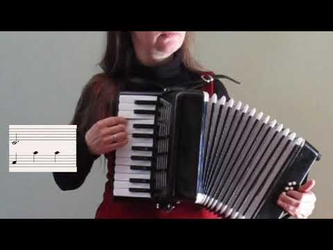 17 Divisione tempo in tre DU Natalya Chesnova fisarmonica accordion come suonare il valzer