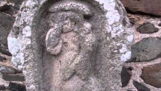 Old Gravestone Cemetery Peebles Scottish Borders Scotland