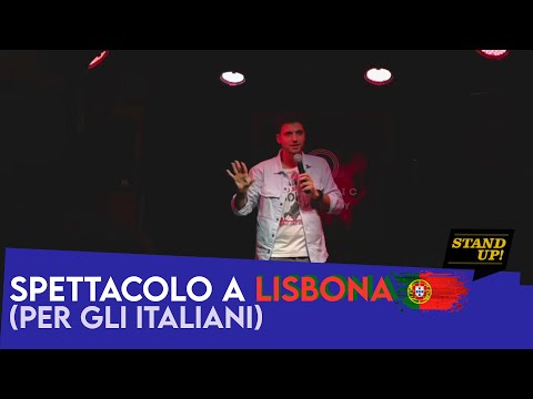 Spettacolo per Italiani a LISBONA - Vincenzo Comunale | Live #standupcomedy