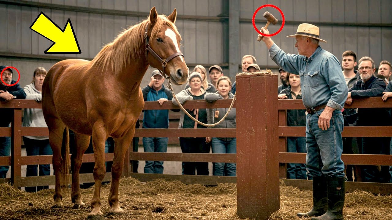 FAZENDEIRO COMPRA CAVALO VELHO POR PENA SEM SABER QUE ELE ESCONDIA UM SEGREDO INCRÍVEL
