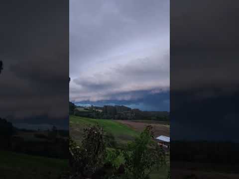 Temporal chegando em Paula Freitas PR Dia 29/06/2026 ⛈️⚠️