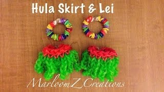 Rainbow Loom Hula Skirt and Lei: How To: