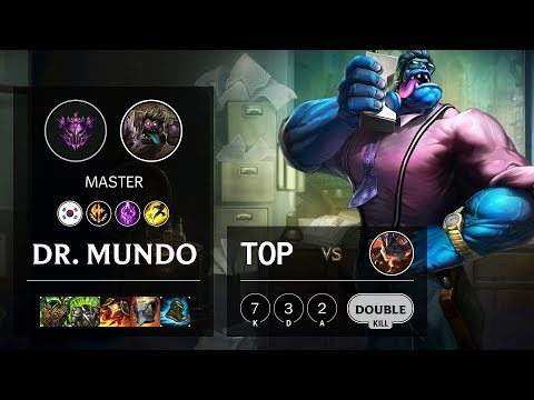 Dr. Mundo Top vs Rumble - KR Master Patch 10.6