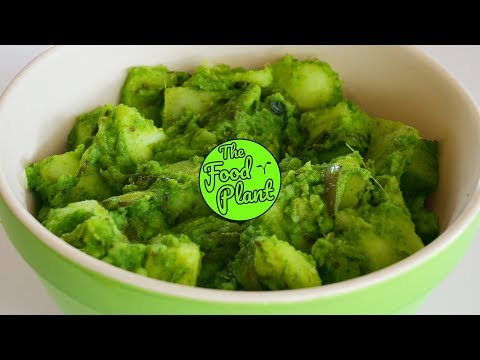 ST PATRICKS POTATO SALAD | Green, Vegan & Green!