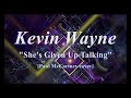 Kevin Wayne - She's Given  Up Talking [Paul McCartney Cover]