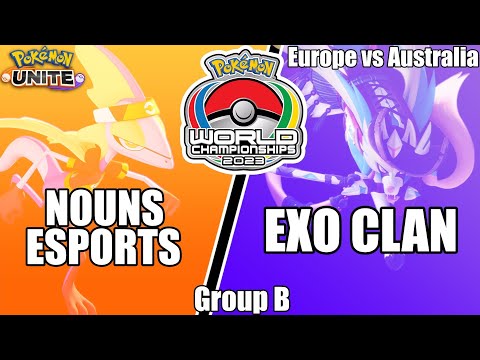 Nouns Esports vs EXO Clan - World Championships 2023 Group B | Pokemon Unite