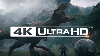 Jurassic World Fallen Kingdom | “Chris Pratt in Dinosaur Stampede” Scene in 4K Ultra HD