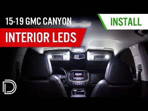 How to Install 2015-2019 GMC Canyon Interior LEDs | Diode Dynamics