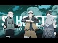 NARUTO Silhouette 20th Anniversary HBD Naruto