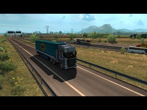 ETS2 Italia DLC Roma - Bari Gameplay