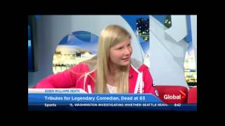 Erika-Shaye Gair - Global TV Interview