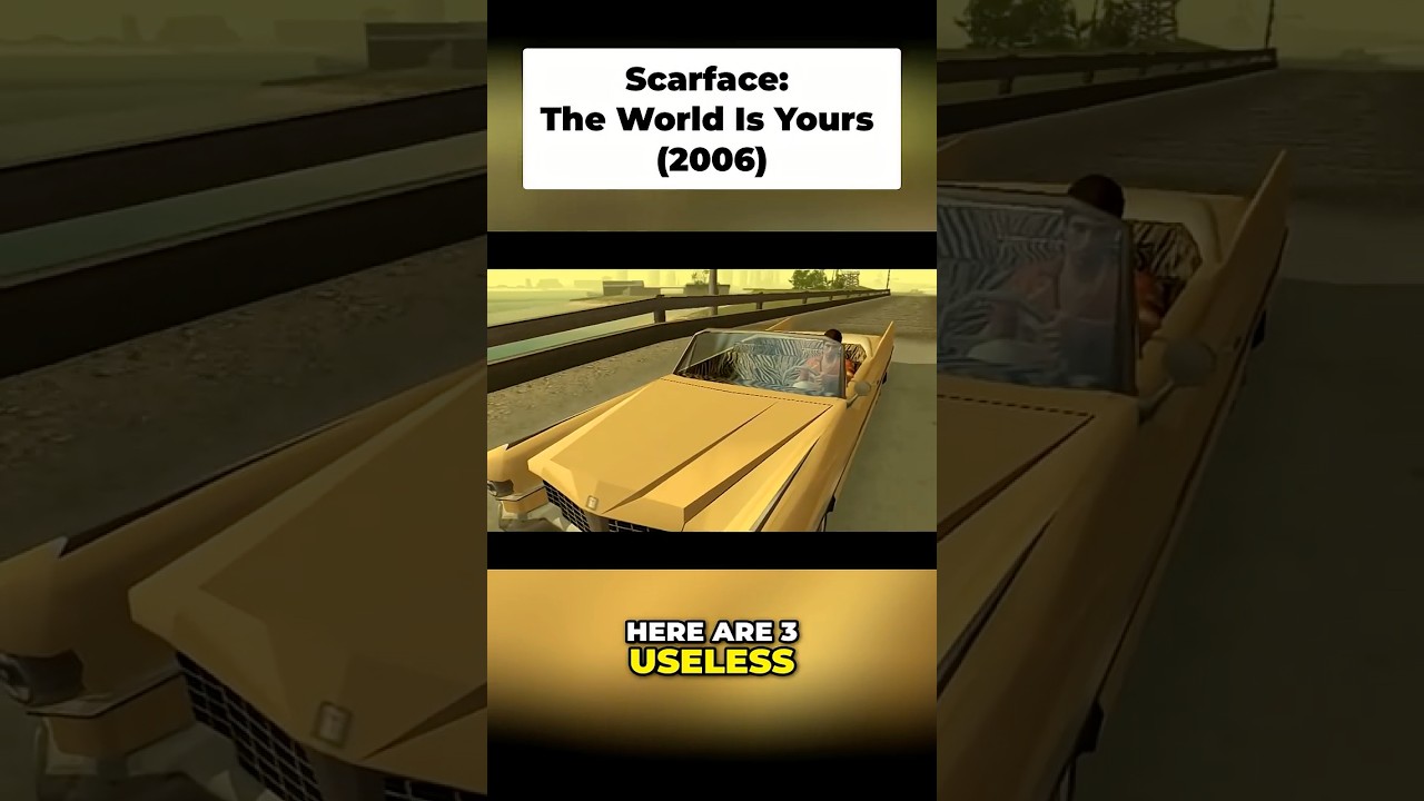 Scarface: The World Is Yours #scarface #ps2 #gaming #shorts #nostalgia
