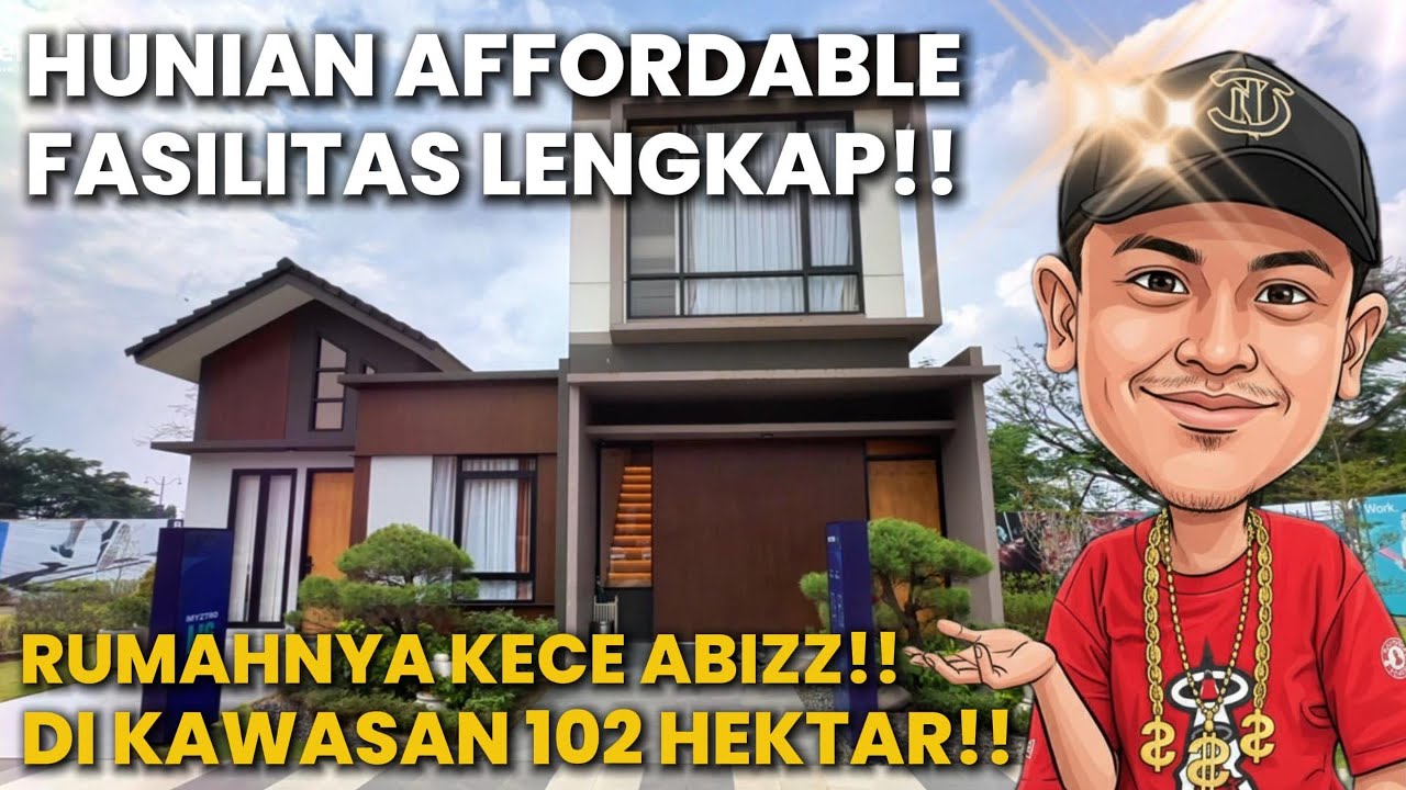 Di Jual Rumah Siaphuni di Depok Kawasan Kota Mandiri View Danau