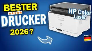 BESTER MULTIFUNKTIONS-DRUCKER 2026? | Warum kauft JEDER den HP Color Laser MFP 178nwg
