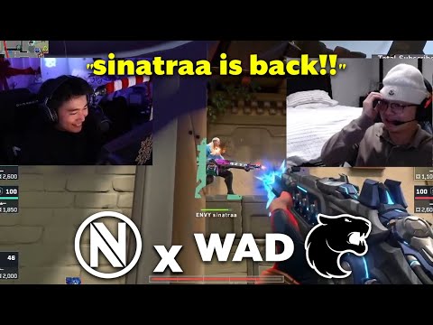 Sinatraa is Back to Valorant Pro! 20 minutes of Unbelievable Moments from EnVy vs WAD & FUR