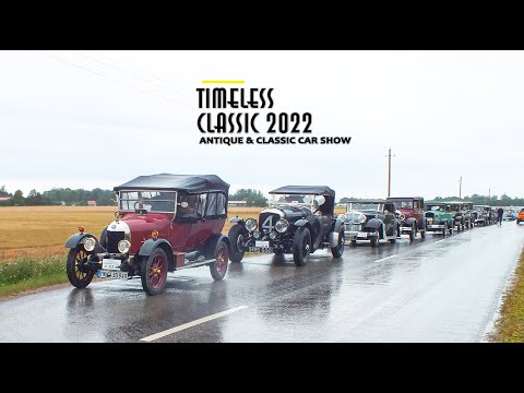 Antique & Classic Car Show "Timeless Classic 2022" - 4K