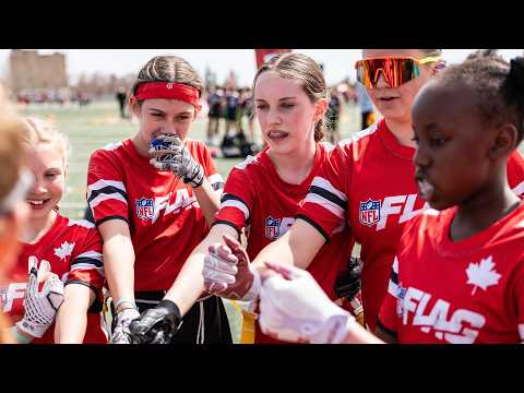 Video: NFL Flag Regionals in Regina