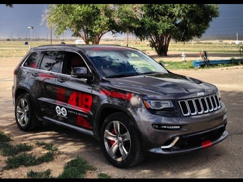 Jeep Grand Cherokee SRT Track Test - One Take