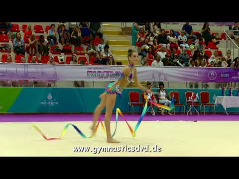 Evelina Akhtiamova (RUS) - Senior 2002+ 03 - Istanbul Rhythmic Cup 2018