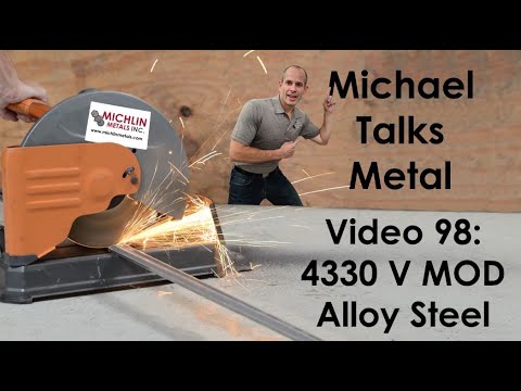 4330 V - 4330V MOD Alloy Steel - AMS 6411 - AMS 6427 - Round Bar - Tubing