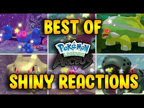 Best Of Legends Arceus Shiny Reactions!