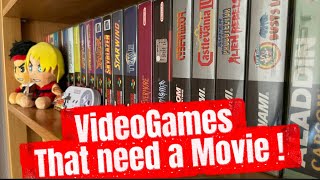 5 VideoGames that need a Movie! #gaming 