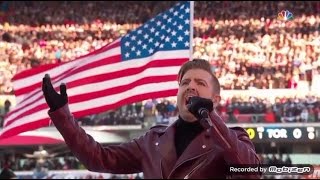 Billy Gilman singing the National Anthem @2017 NHL Centennial Classic