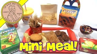 McDonalds Mini Happy Meal - Complete Toy Food Make