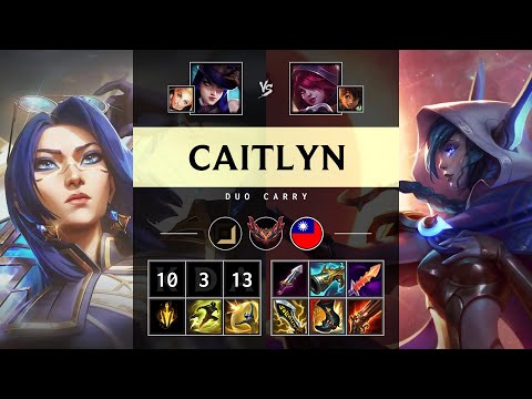 Caitlyn ADC vs Xayah - TW Grandmaster Patch 25.S1.2