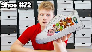 I Customized 100 Sneakers!