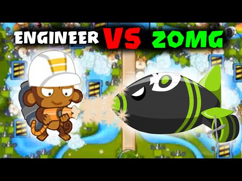 Engineers Only vs ZOMG! | Bloons TD Battles Custom Club Arenas Fun!