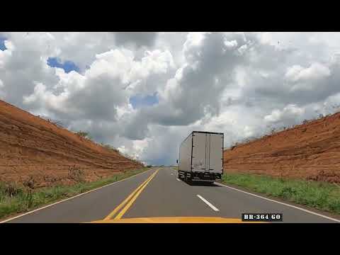 BR-364 De Rondonópolis-MT Para: Jataí-GO. Vídeo 07 de 12.