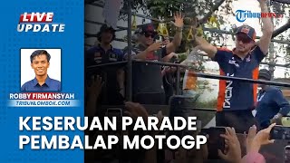Marc Marquez Cs Ikut Parade MotoGP di Mataram Sebelum Balap di Mandalika, Disambut Ribuan Warga