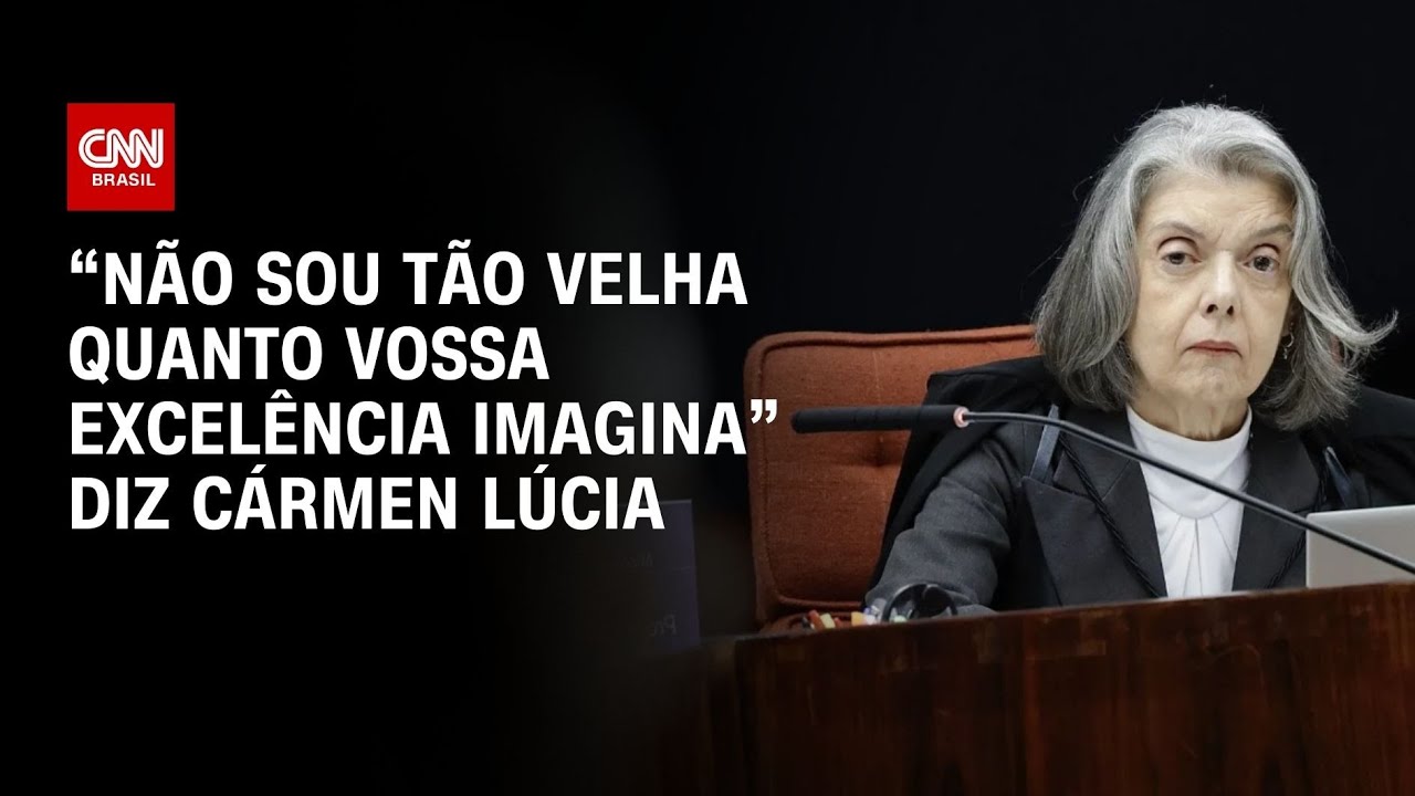 Cármen Lúcia a Dino: “Não sou tão velha quanto Vossa Excelência imagina” | CNN 360°